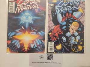 4 Captain Marvel Marvel Comic Books #20 21 22 23 36 RC43