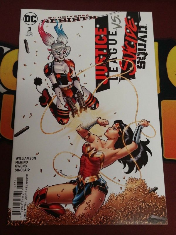 Justice League vs Suicide Squad (DC 2016) #1-6 Set / Amanda Conner Variants 