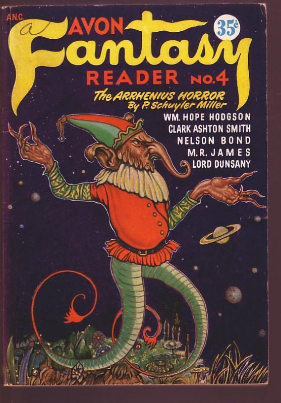 Avon Fantasy Reader-- 1947--Pulp Magazine--Avon--FN/VF