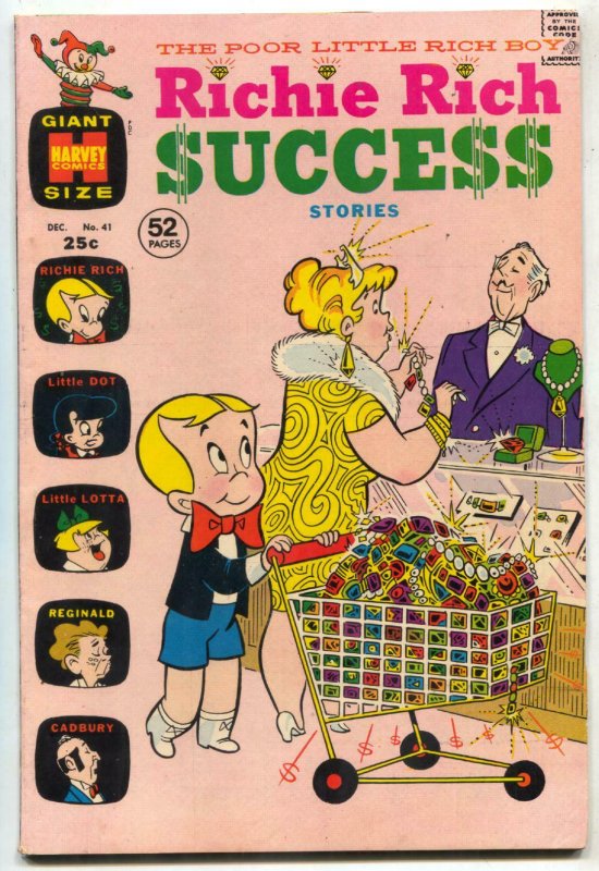 Richie Rich Success Stories #41 1971- Little Dot- Giant F/VF