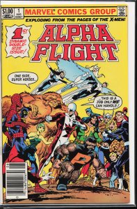 Alpha Flight #1 (1983) Alpha Flight [Key Issue]