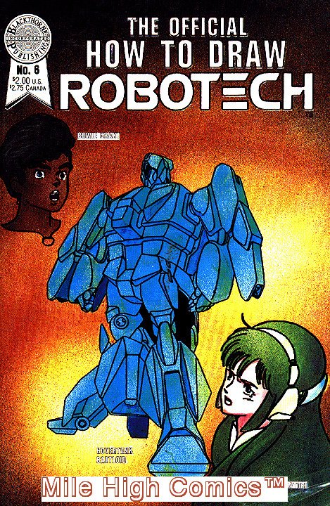 OFFICIAL HOW TO DRAW ROBOTECH #6 Very Fine Comics Book