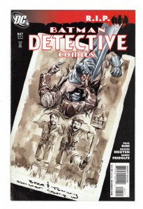 Detective Comics #847 Paul Dini Batman Nightwing Zatanna Hush Scarecrow VF+