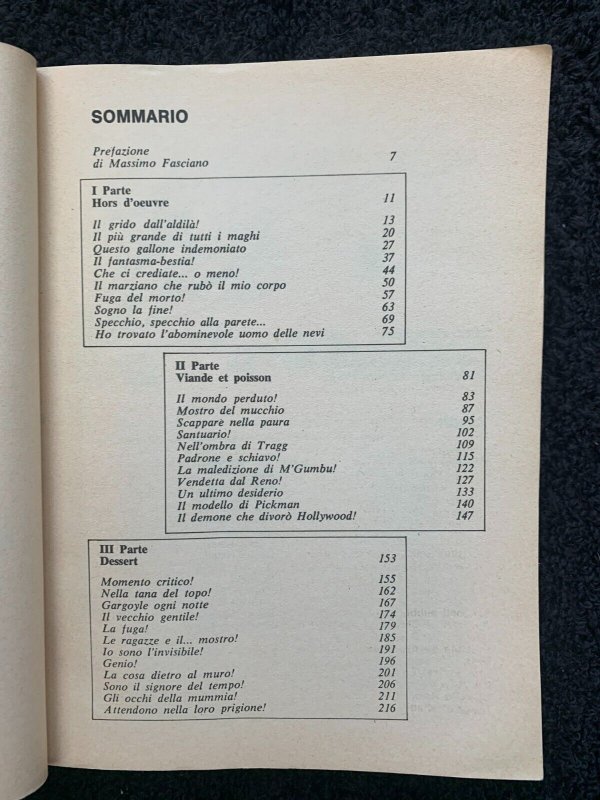 1973 TERRORE A COLAZIONE by Stan Lee VG 4.0 Eureka Corno Italian Paperback