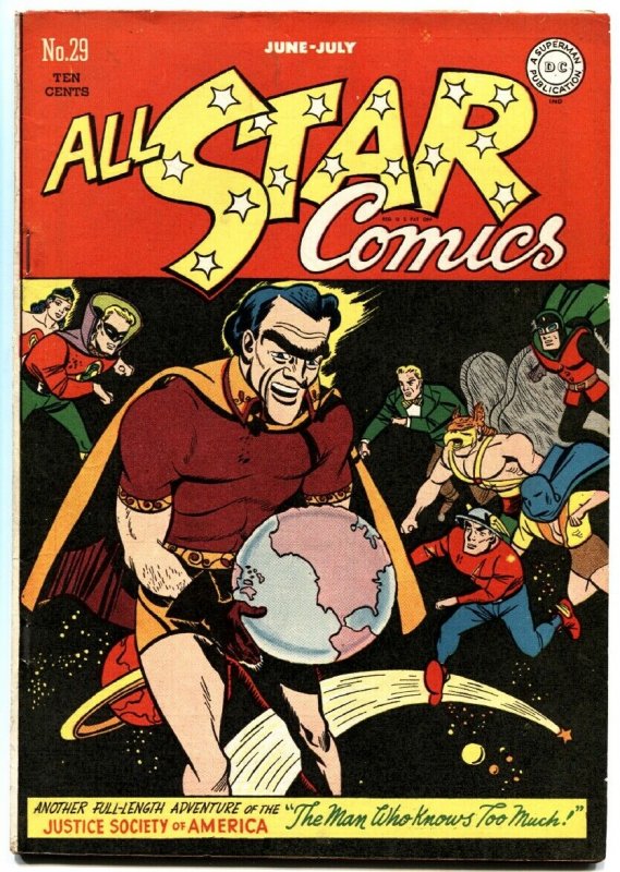 All Star Comics #29 1946 Justice Society  Green Lantern  Wonder Woman