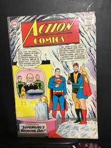 Action Comics #307  (1963) Supergirl Weds! Phantom zone criminals! Saturngirl FN