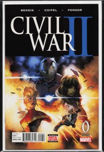 Civil War II #0 (2016) Iron Man