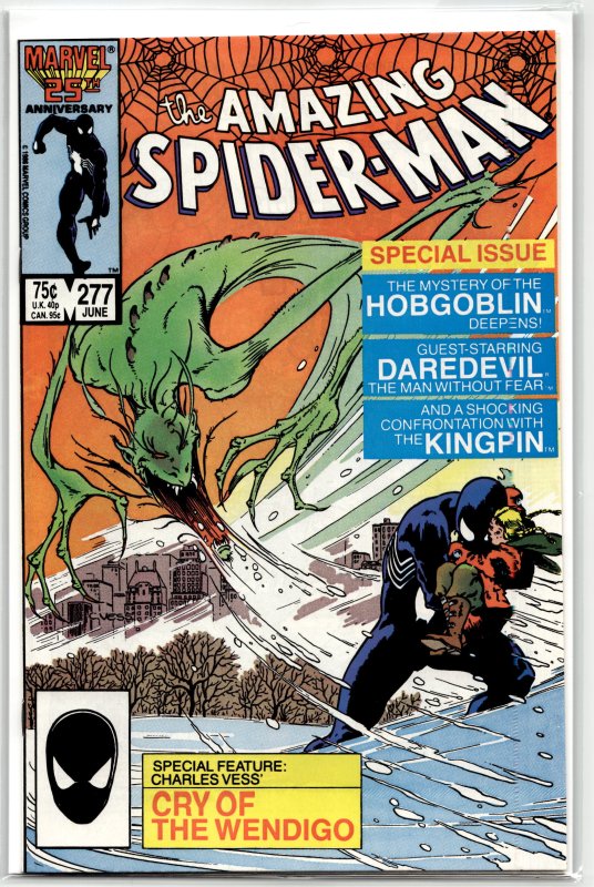 The Amazing Spider-Man #277 (1986) Spider-Man