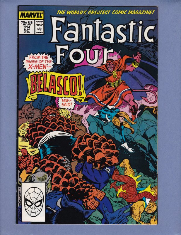 Fantastic Four #314 FN Marvel 1988