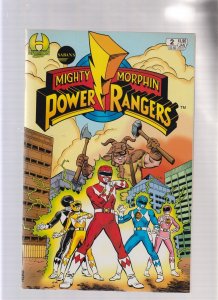 MIGHTY MORPHIN POWER RANGERS #2 - 1ST APP GREEN RANGER TOMMY OLIVER (7/7.5) 1995