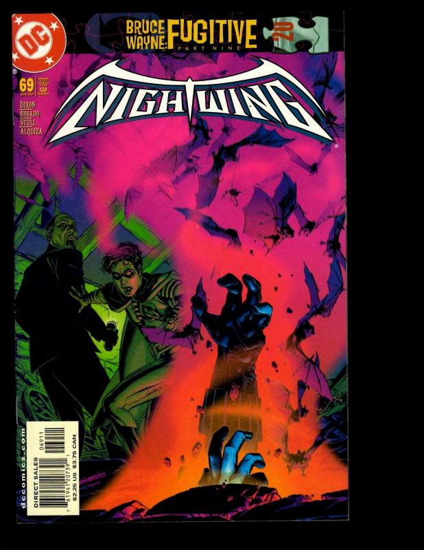 12 Nightwing DC Comics #67 68 69 70 72 73 74 75 76 77 78 79 Batman Superman GK10