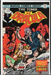Tomb of Dracula #31 (1975) Tomb of Dracula