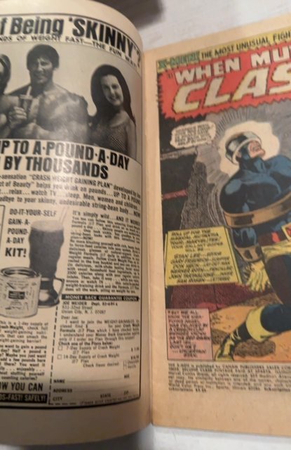 The X-Men #45 (1968)when mutants clash vs quicksilver