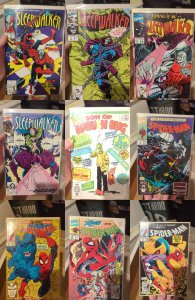 Lot of 9 Comics (See Description) Sleepwalker, Spider Man, X Force