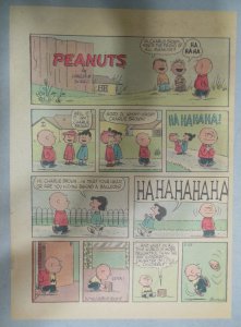 Peanuts Sunday Page by Charles Schulz from 2/23/1958 Size: ~11 x 15 inches