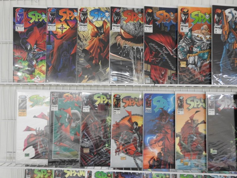 Spawn #1-100 Complete Run (100-Books!) Avg NM- Condition!! Amazing McFarlane!!