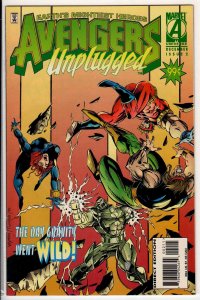 Avengers Unplugged #2 Direct Edition (1995) 9.2 NM-