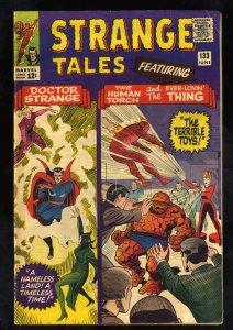 Strange Tales #133 Inc 0.3 White Pages Incomplete