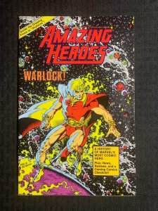 1984 AMAZING HEROES Comic Magazine #43 FN 6.0 History of Adam Warlock
