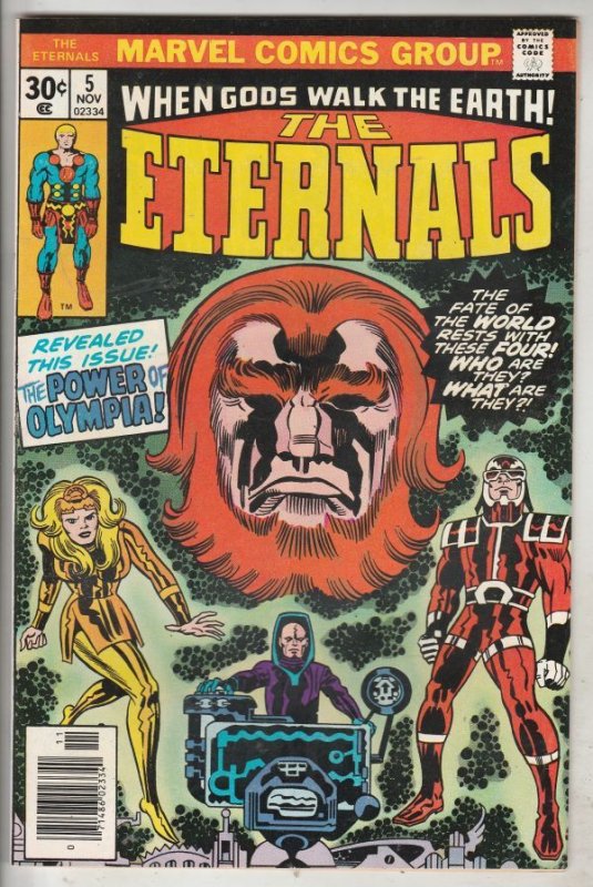 Eternals, The #5 (Nov-76) VF/NM High-Grade The Eternals, the Deviants