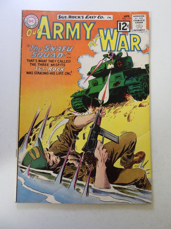 Our Army at War #117 (1962) GD/VG condition