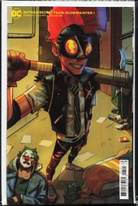 Batman Secret Files: Clownhunter Ofosu Cover (2021) Clownhunter