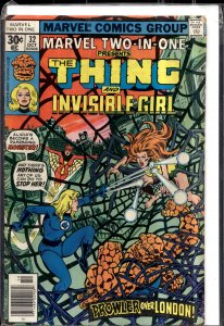 Marvel Two-in-One #32 (1977) Invisible Girl