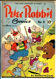 Peter Rabbit #4 1949-Avon-Harrison Cady-52 pages-FN-