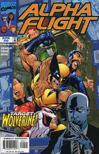 Alpha Flight (2nd Series) #9 FN ; Marvel | Wolverine