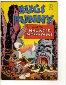 Four Color # 142 VG Dell Golden Age Comic Book Bugs Bunny Haunted Mountains JL18