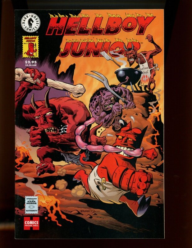 Hellboy Junior LOT #1-2 - Bill Wray, Hilary Barta Covers (7.0/7.5) 1999