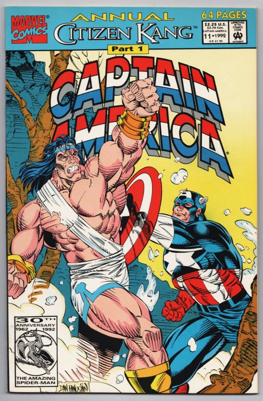 Captain America Annual #11 Citizen Kang (Marvel, 1992) VF [ITC871]