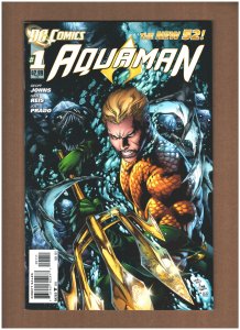 Aquaman #1 DC Comics New 52 2011 Geoff Johns VF- 7.5