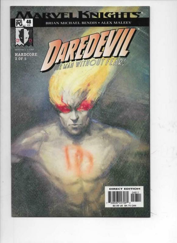 DAREDEVIL #48, VF/NM HardCore, Bendis, 1999 2003, Marvel, more DD in store