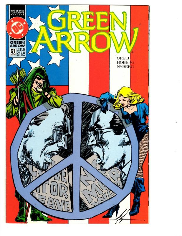 9 Green Arrow DC Comic Books # 52 53 55 56 57 58 60 61 62 Black Canary BH27