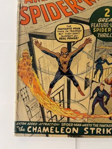 Amazing Spider-Man # 1 VG- 1963 Marvel Comic Book Original NO Restoration LD2