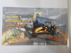 Ghost Rider #1 Gabriele Dell'otto Virgin Variant LDT 600 W/ COA!