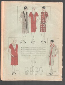 Farm Life Book of Fashions 1928-Men's -women & children's fashions-Historic-o...