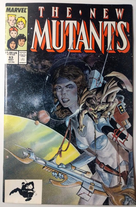 The New Mutants #63 (7.5, 1988)