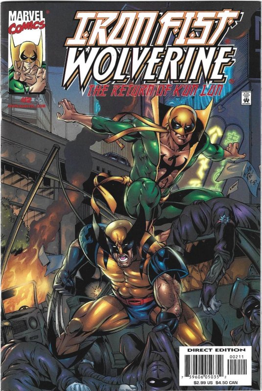 Iron Fist: Wolverine #2 (2000)