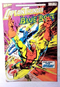 Captain Thunder and Blue Bolt #3 (1987) Heroic Publishing 1st Print Comic Book