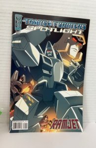Transformers Spotlight: Ramjet Cover B (2007)