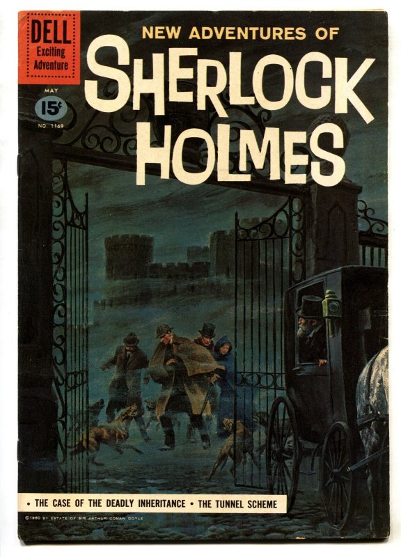 New Adventures of Sherlock Holmes-Four Color #1169 - 1961 - COMIC BOOK