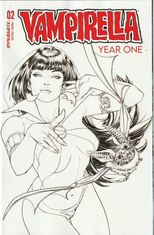 Vampirella Year One # 2 Variant 1:7 Cover Q NM Dynamite [J8]