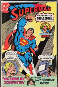 Superman in Victory by Computer (1981) Supergirl