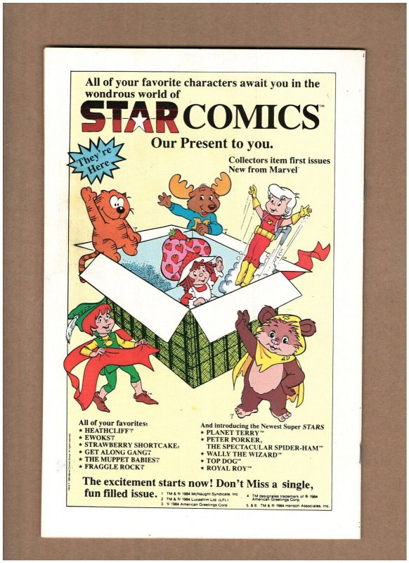 Fantastic Four #277 Marvel Byrne 1984 Dr. Strange app. Thing Human Torch VF 8.0