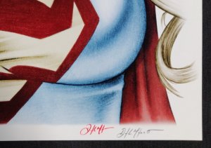 Supergirl 13x19 Art Print signed by Don Monroe