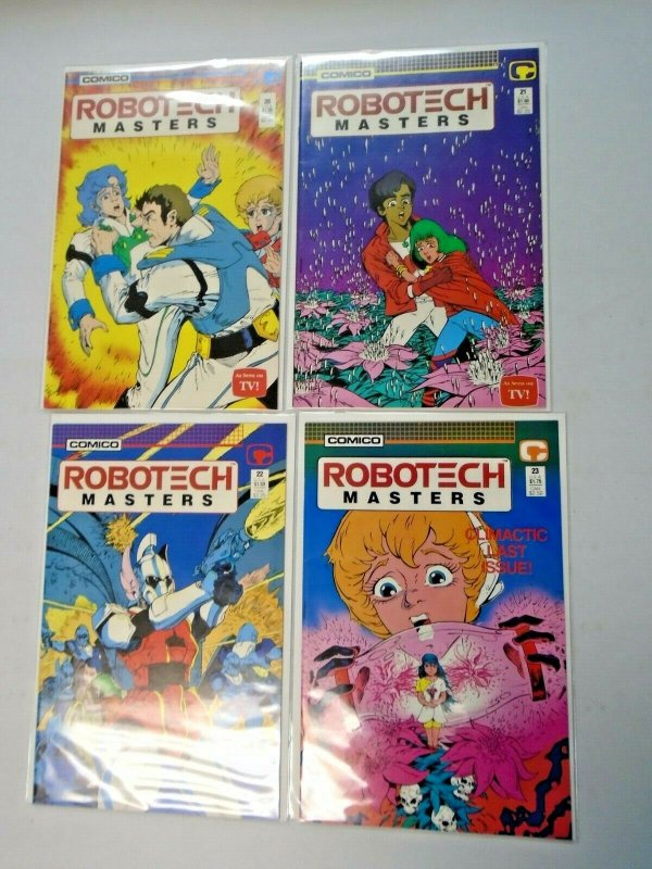 Robotech Masters Comic Lot 20 Different 8.0 VF (1985) 