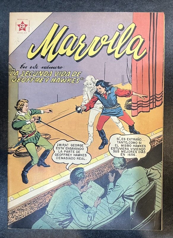 (1958) Wonder Woman Marvila #28 Mexican Edition! Golden Age Stories