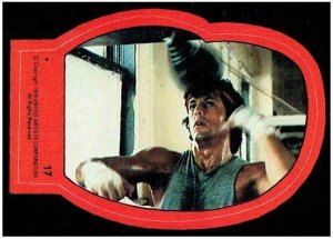 1979 Topps Rocky II Sticker #17 Rocky Balboa > Stallone > Italian Stallion